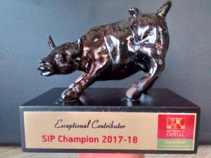 Aditya Birla Mutual Funds SiP Champion Award