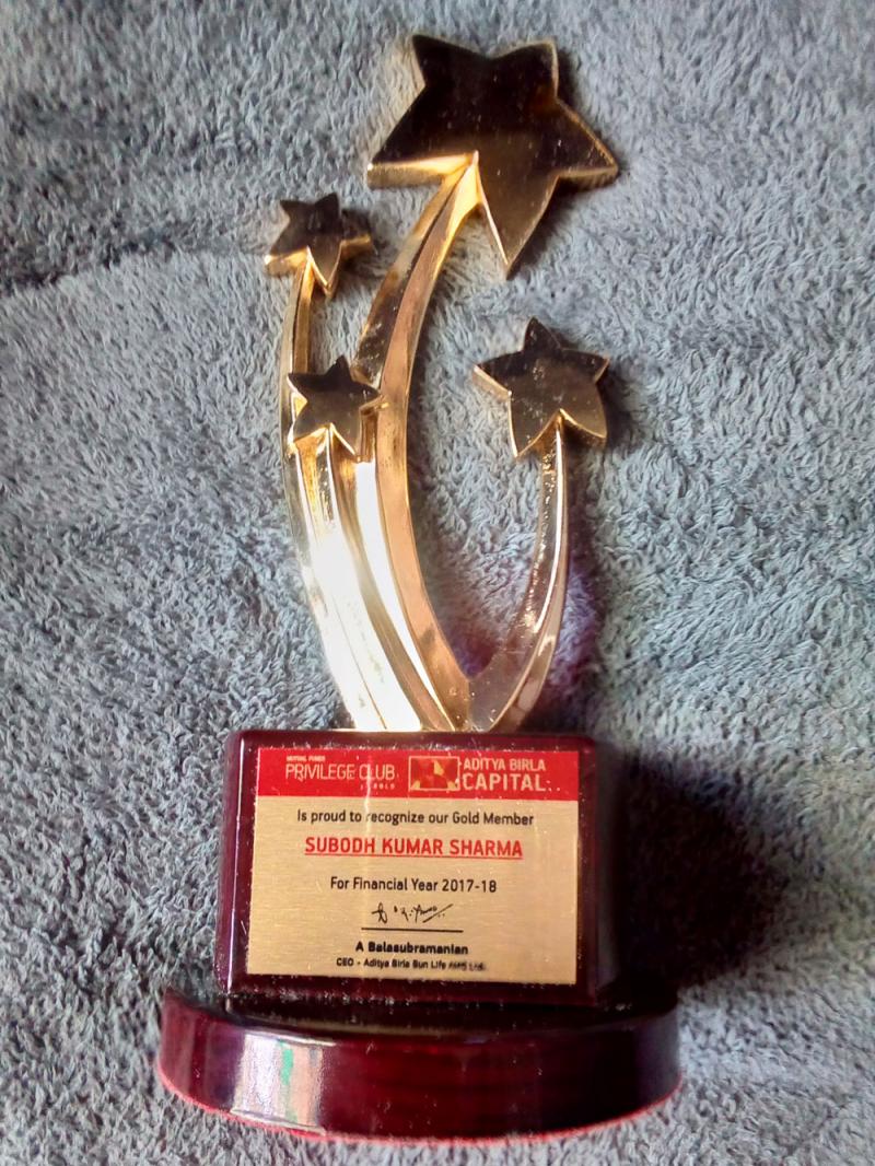 Aditya Birla Privilege Club Award Aditya Birla Privilege Club Award